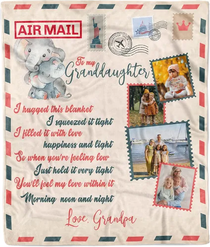 Miniatura 31 de Manta de calendario personalizada, manta de fotos con texto. Haz tu propia manta de forro polar. Regalo para aniversario, Acción de Gracias, Manta