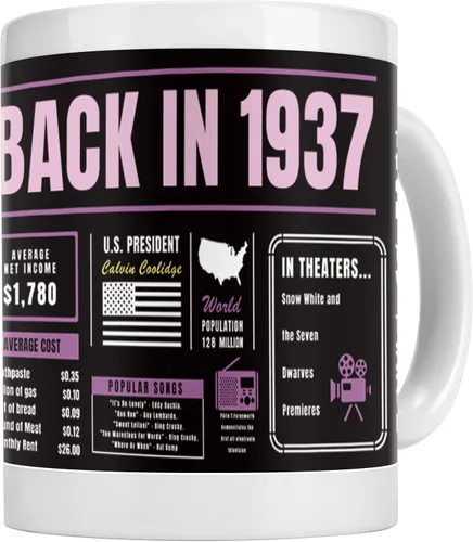Miniatura 93 de Decoraciones de cumpleaños número 51, taza de café Back In 1972, regalos de cumpleaños de 51 años para hombres, mujeres, amigos, compañeros de De