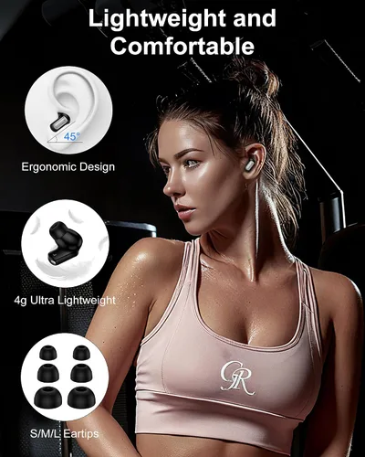 Miniatura 5 de Auriculares inalámbricos Android para Samsung Galaxy S26 S25 Ultra S24 S23 S22 Plus A17 A35 A16 A15 A54 Z Fold7 Flip7, HiFi estéreo Bluetooth