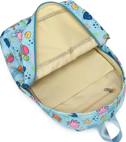 Miniatura 8 de CAMTOP - Conjunto de mochila y lonchera con estampados divertidos para niños de preescolar y primaria