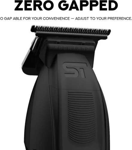 Miniatura 4 de Supreme Trimmer Recharge ST777 - Recortadora de barbero profesional con 2 baterías extraíbles Motor de 8000 RPM, cuchillas DLC de espacio cero