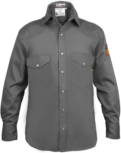 Miniatura 8 de Camisa resistente a llamas FR para soldadura - 100% C - 9 onzas