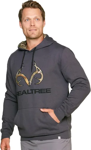 Miniatura 3 de Realtree Men's Edge Logo Fleece Pullover Hoodie