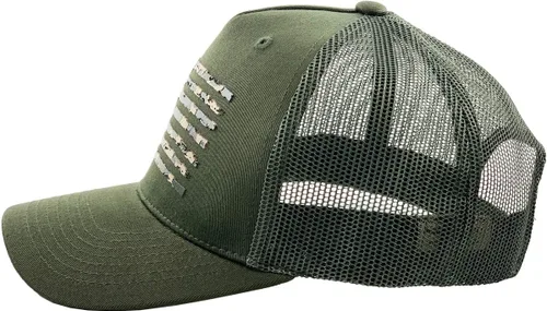Miniatura 153 de KBETHOS Tactical Operator Collection USA Fishing Mesh Ballcap Flag Patch America Outdoors Trucker Baseball Cap