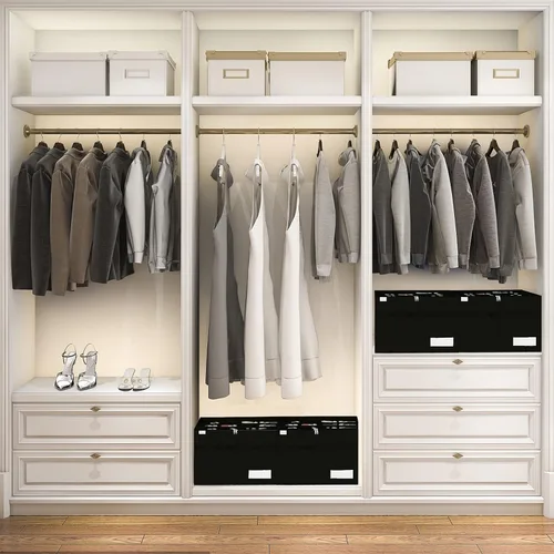 Miniatura 2 de Luvhomee Organizador de almacenamiento de zapatos, se adapta a 16 pares, caja organizadora de zapatos grande para armario, contenedores plegables