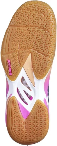 Miniatura 3 de Babolat Shadow Tour - Zapatos de bádminton para mujer, BlancoRosa