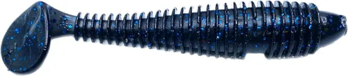 Phat Pak Baits - Phat Swimmer Keitech Style Paddletail Swimbait 3.8" 20ct acanalado perfumado suave plástico Bass pesca señuelo