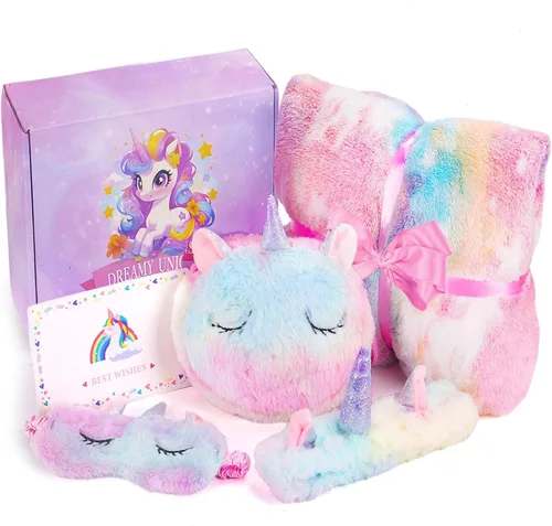 Miniatura 7 de Jenria Regalos de unicornio para niñas, juguetes para niñas de 6 a 8 años, regalos de cumpleaños para niñas de 3, 4, 5, 6, 7, 8 años, cestas