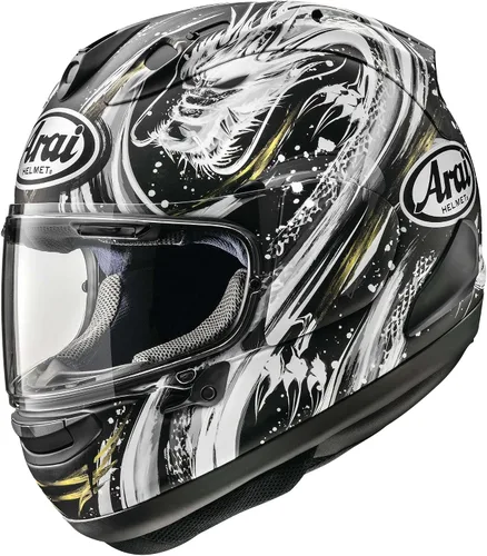 Arai Corsair-X Kiyonari - Casco de motocicleta para adulto, color negro - 2XL