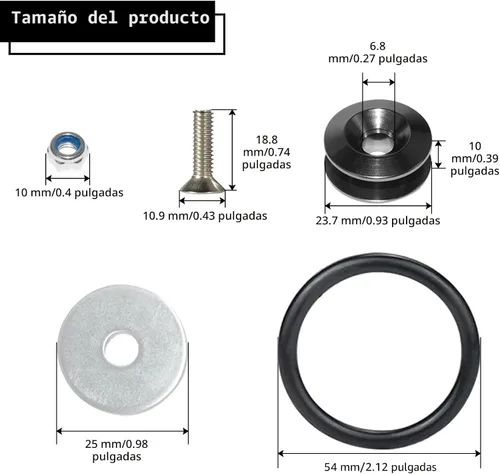 Miniatura 2 de BFXM Clips de parachoques universales, kit de liberación rápida para parachoques delantero y trasero, soportes de parachoques para automóviles