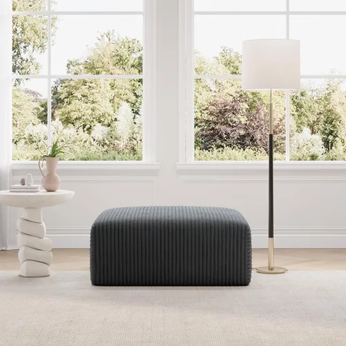Miniatura 30 de Novilla 141" Sofá seccional modular, sofá seccional moderno en forma de nube con soporte Smarts Coil™, sofá sin huesos en forma de U para sala