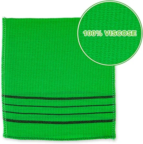 Miniatura 4 de [Paquete variado] Toalla exfoliante asiática coreana – Paño exfoliante para eliminar callos de la piel muerta, limpiar poros y reducir el brote