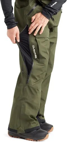 Miniatura 4 de Dakine Stoker Gore-Tex - Baberos de nieve de 3 capas para esquí, snowboard, color verde turba, talla S