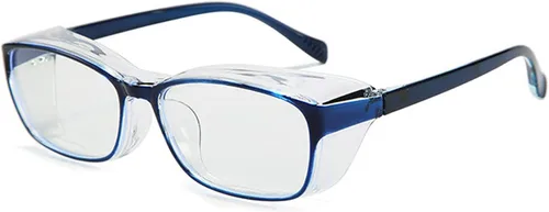 Miniatura 6 de Gafas de seguridad anti-niebla arañazos marco claro, 2021 nuevo TR90 gafas de bloqueo de luz azul
