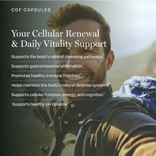 Miniatura 5 de BioPure Chlorella Growth Factor Cápsulas – Superalimento Nutracéutico denso en nutrientes lleno de proteínas, vitaminas, minerales y aminoácidos que