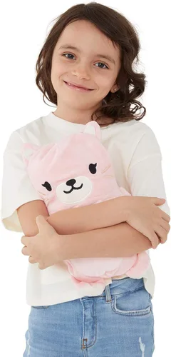 Miniatura 6 de Cubcoats Sudadera con capucha 2 en 1 para niños y peluche suave, Marrón