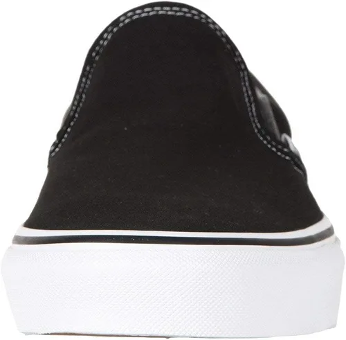 Miniatura 7 de VANS Zapatos clásicos unisex sin cordones, Negro, 7 Women7 Men