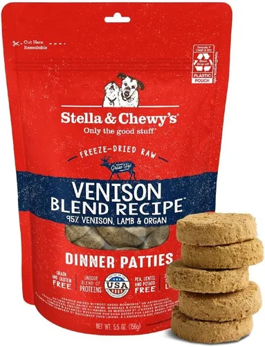 Miniatura 9 de Stella & Chewy's Empanadas crudas liofilizadas – Receta de cordero Dandy – Alimento para cachorros y perros con alto contenido de proteínas sin