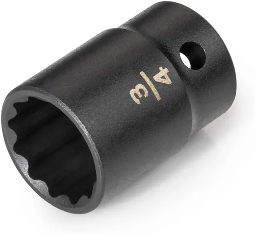 TEKTON Encastre de 1/2 pulgada x 3/4 pulgadas poco profundo 12 puntos de impacto | SID22219