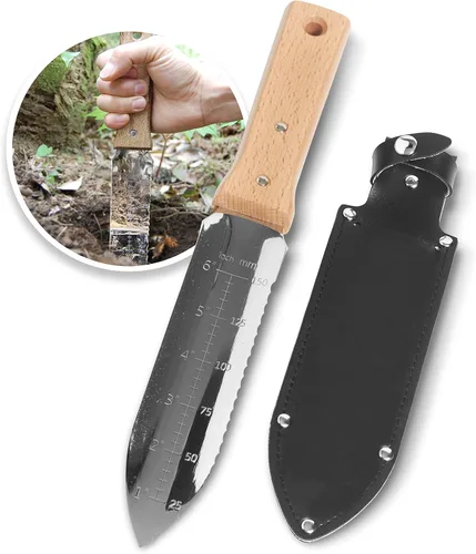 Miniatura 5 de Corona BP 3180D Podador clásico forjado de bypass con capacidad de corte de 1 pulgada, 1", Rojo & NISAKU NJP650 El original cuchillo japonés