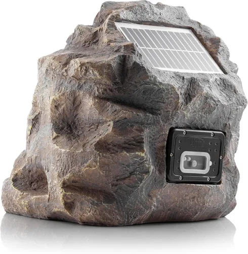 Miniatura 10 de Alpine Corporation 27,9 cm de alto Altavoz impermeable inalámbrico con Bluetooth alimentado por energía solar con rango de 15 metros, sonido de alta