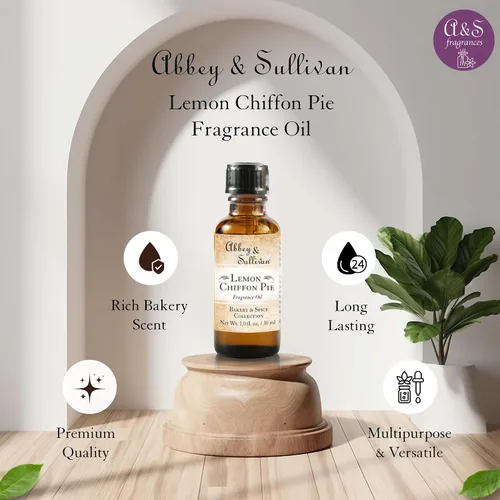 Miniatura 5 de Abbey & Sullivan Aceite de fragancia, tarta de gasa de limón, 1 oz