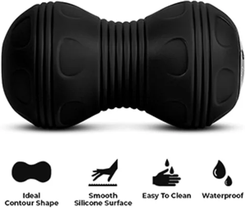 Miniatura 6 de Rolling With It Bola de masaje vibratoria de maní – Terapia de punto de activación de tejido profundo, liberación miofascial – de mano, inalámbrica
