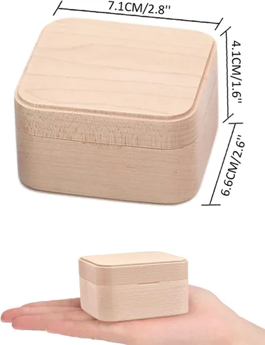 Miniatura 5 de Sinzyo You are My Sunshine - Caja de música de madera maciza tallada con láser, cajas musicales para cumpleaños, día de San Valentín, Navidad