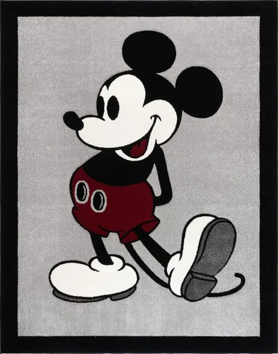 Miniatura 17 de Gertmenian Disney - Alfombra texturizada de Mickey Mouse, perfecta para sala de estar, comedor, sala de juegos, área de estudio, 8 x 10 pulgadas