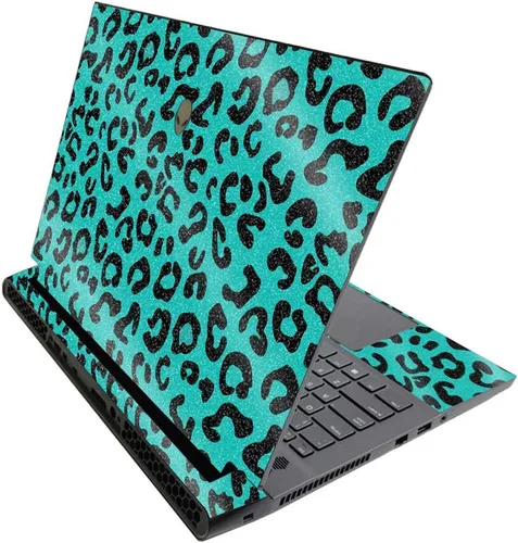 Miniatura 262 de MightySkins - Skin brillante con purpurina para Alienware M17 R3 (2020) y M17 R4 (2021) - Diversión de los años 90 Acabado duradero con purpurina