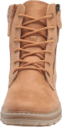 Miniatura 2 de CLIFFS BY WHITE MOUNTAIN Zapatos Kelsie - Botines para mujer con cordones, Blanco