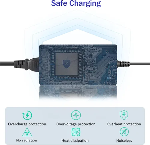 Miniatura 2 de Convertidor de 110 V a 12 V 6A 72 W AC a CC, adaptador de encendedor de cigarrillos para automóvil a enchufe de pared para compresor de aire