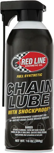 Red Line Lubricante de cadena 43103 a prueba de golpes, 13 onzas