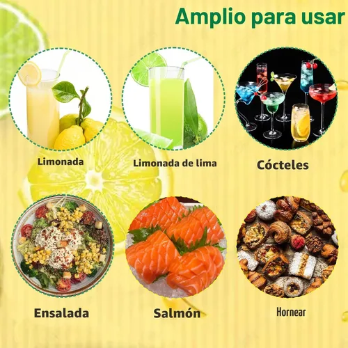 Miniatura 8 de Exprimidor de limón, eficaz para exprimir jugo, fácil de usar, muy resistente, exprimidor de limón, exprimidor de lima, exprimidor de cítricos