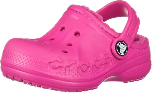 Crocs Zuecos con forro Baya para niños Pantuflas cálidas y peludas para niños Nieve