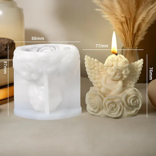 Miniatura 2 de Molde de silicona Nighthawk - Moldes de fundición de resina de silicona para velas y resina y jabón
