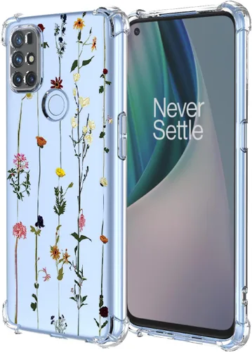 Miniatura 61 de Funda para OnePlus Nord CE 2 Lite 5G Clear Flower Phone Case Soft TPU a prueba de golpes, antiarañazos, funda protectora para 1+Nord CE2 Lite 5G