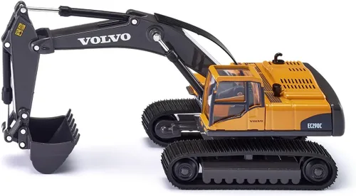 Miniatura 5 de Siku 1891, Liebherr Excavadora de cable, 1:87, Metal/Plástico, Amarillo, Scoop abre y cierra, incl. cabrestante de cable giratorio
