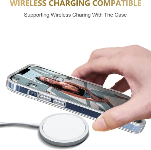 Miniatura 5 de Funda transparente compatible con iPhone 12 Pro iPhone 12 con purpurina y diseño de flores protectoras, a prueba de golpes, delgada, de poliuretano