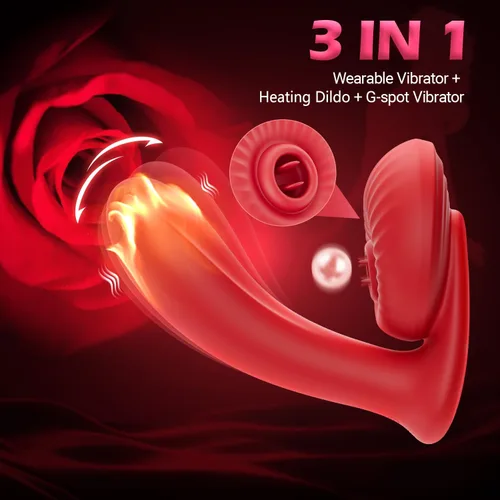 Miniatura 2 de Juguetes para adultos, vibrador portátil, aplicación 3 en 1, juguete sexual femenino con aplicación 3 en 1, vibrador de control remoto para pezón