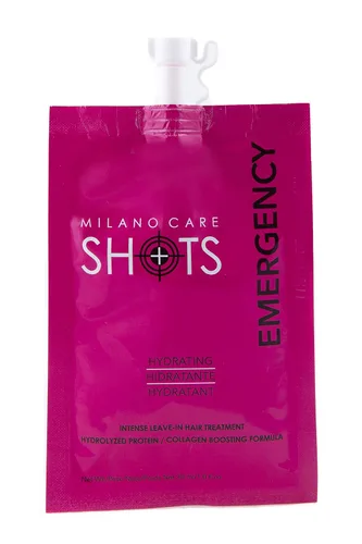 Shots - Máscara de queratina de emergencia - Tratamiento capilar nutritivo con colágeno con biotina - Acondicionador profundo hidratante para