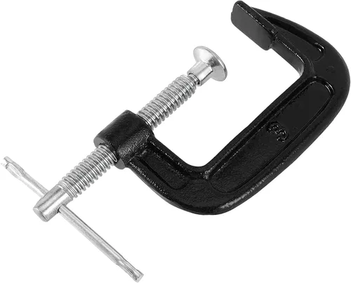 Miniatura 4 de 8 abrazaderas C de 3 pulgadas, abrazadera pequeña C para manualidades, bricolaje, carpintería, soldadura, construcción, apertura de mandíbula