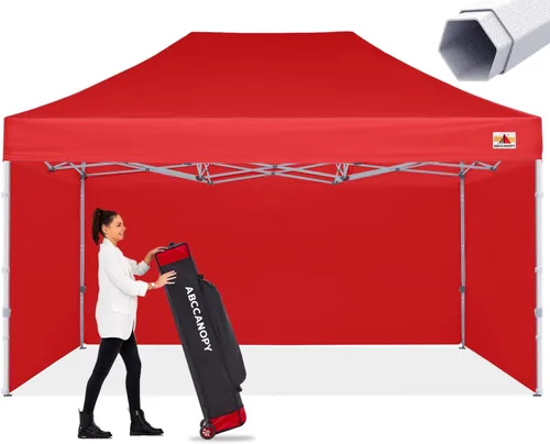Miniatura 20 de ABCCANOPY - Tienda de campaña con dosel de primera calidad, sombra instantánea comercial, 10 x 15, serie premium, gris