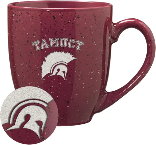 Miniatura 336 de Rico Industries NCAA Virginia Tech Hokies Maroon - Taza de café de cerámica grabada con láser, color del equipo, 16 onzas
