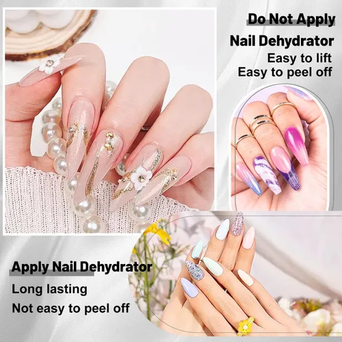 Miniatura 5 de JODSONE 16.5ml Deshidratador de Uñas Profesional Diseño de Manicura Manicura DIY Ideal para Principiantes en Arte de Uñas