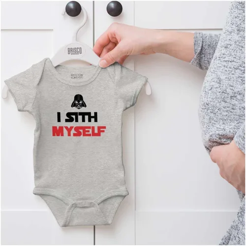 Miniatura 5 de Brisco Brands Spaced Myself Dark Galaxy Nerd Baby Romper Niños o Niñas