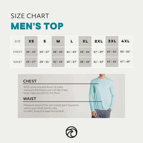 Miniatura 5 de Vapor Apparel - Camiseta de manga larga para hombre con protección solar UPF 50+ UV