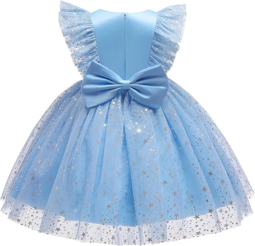 Miniatura 2 de Nileafes Vestido de princesa para niñas pequeñas, vestido de tutú de fiesta