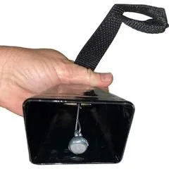 Miniatura 3 de MÁS Cencerro: Campana de 3-1/2" de altura con estampado MÁS Cowbell SNL Skit