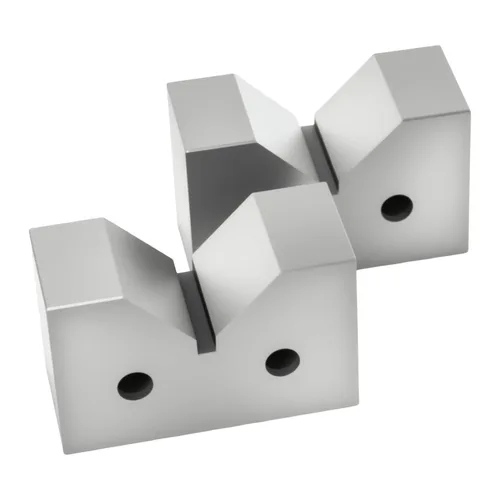 HFS(R) Juego de Bloques en V de Hierro Fundido 2 x 1-3/8 x 7/8 Pulgadas